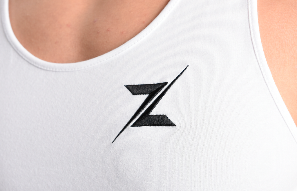 Fit Logo Tank Top - WHITE