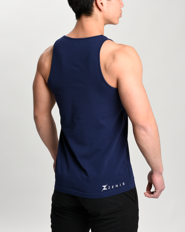 Fit Logo Tank Top - MIDNIGHT BLUE